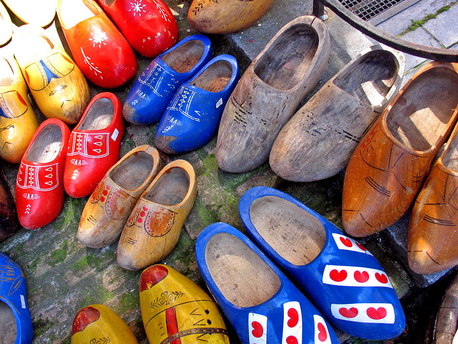 Dutch Wooden Shoes Photograph by Gerry Bates