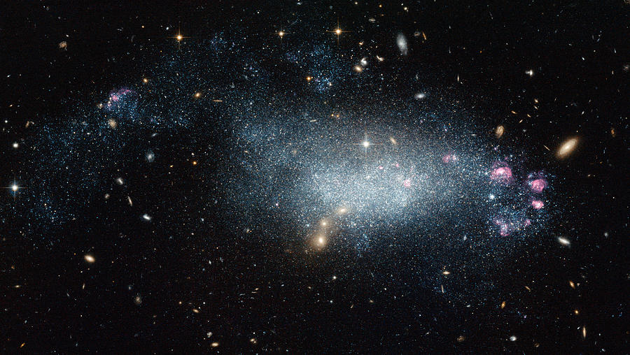 Dwarf Galaxy Ddo 68 Photograph by Science Source