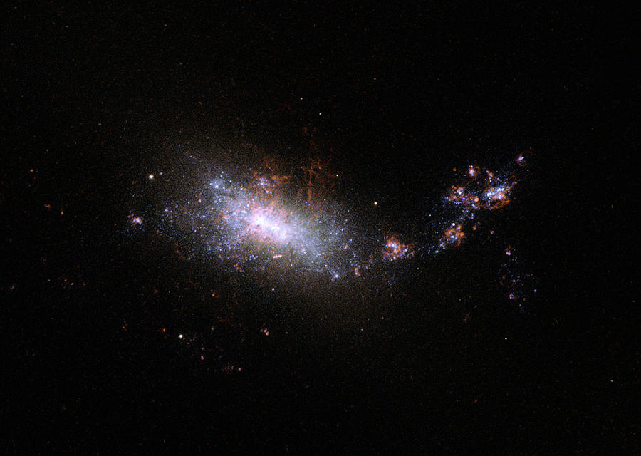 Dwarf Galaxy Ngc 1140 Photograph by Science Source