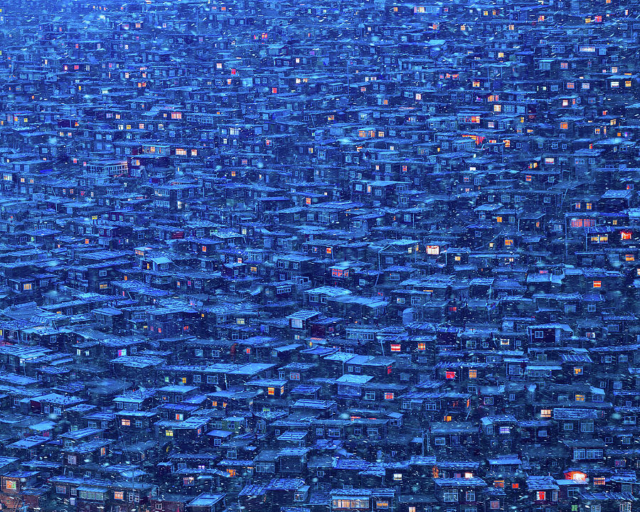 Dwelling Photograph by Shu-guang Yang