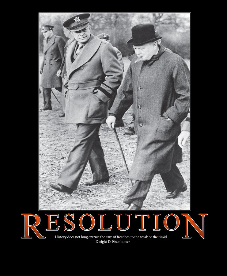 Dwight D. Eisenhower Resolution Photograph by Retro Images Archive