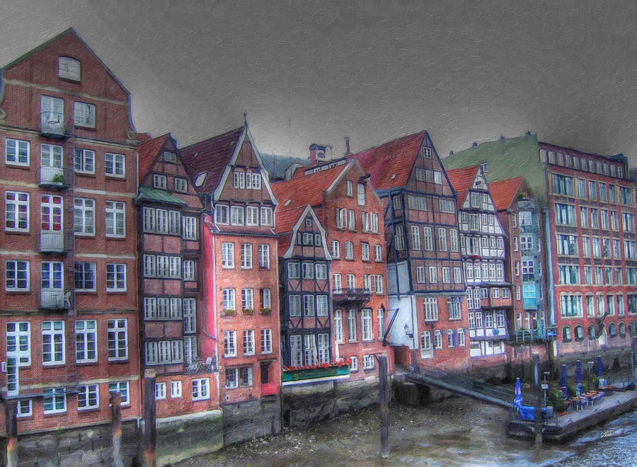 Dyke Road Hamburg Germany Painting by Dean Wittle
