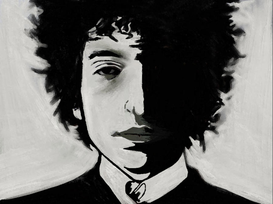 Dylan Painting by Jeff DOttavio