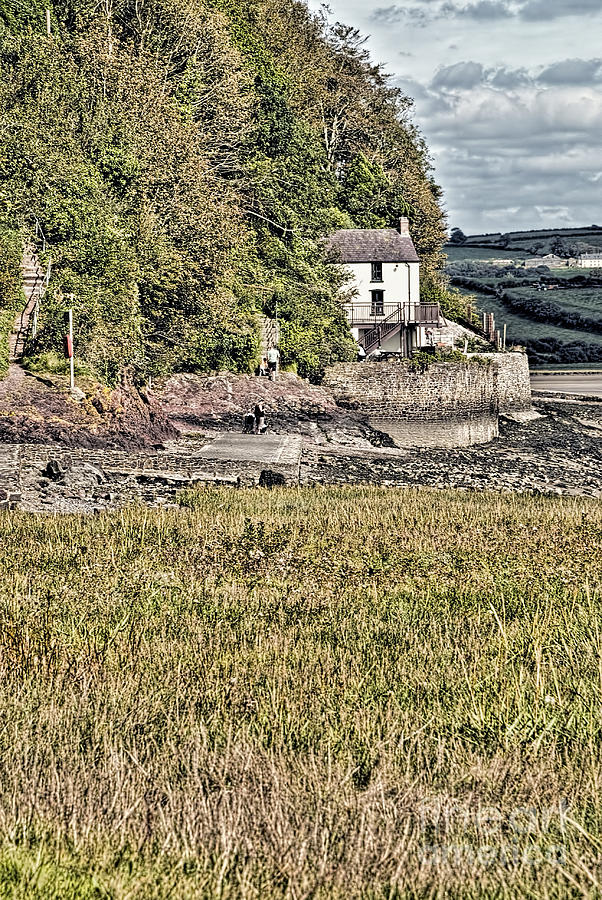 Dylan Thomas Boathouse At Laugharne 2 Photograph by Steve Purnell
