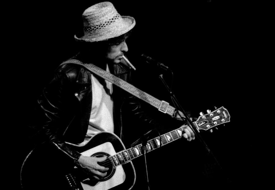 Dylan w Ciggie Photograph by Nancy Clendaniel