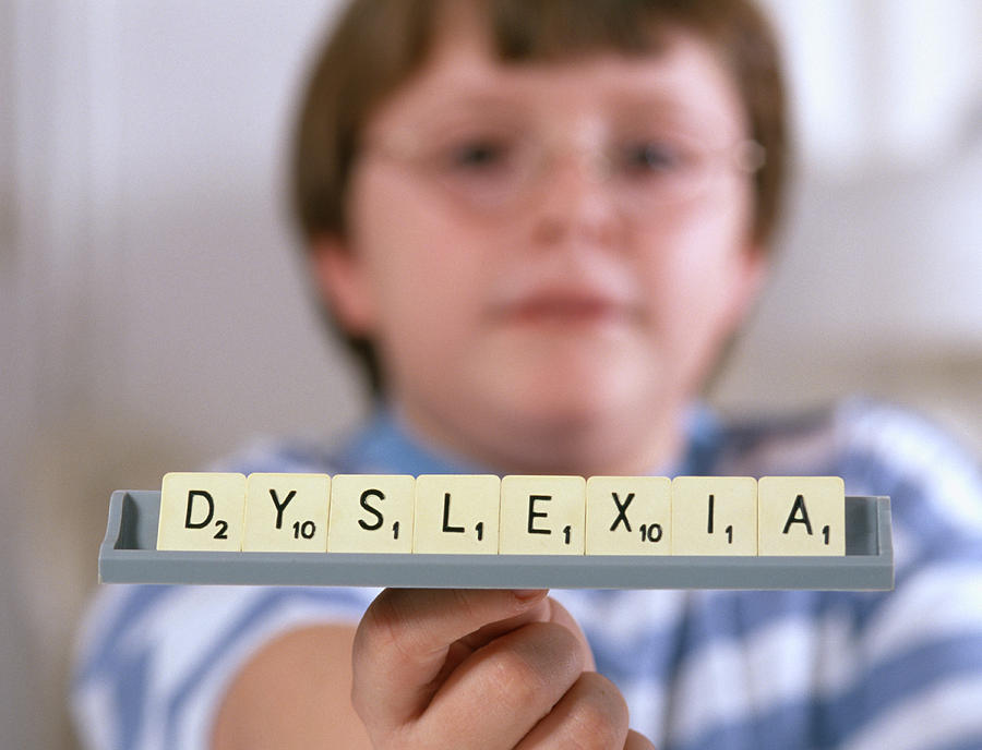 Dyslexia Photograph - Dyslexia by Lea Paterson/science Photo Library Dyslexia Photograph - Dyslexia by Lea Paterson/science Photo Library
