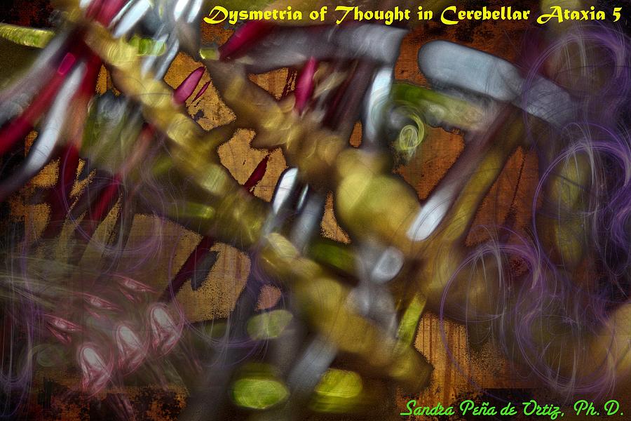 Dysmetria of Thought in Cerebellar Ataxia 5 Photograph by Sandra Pena de Ortiz
