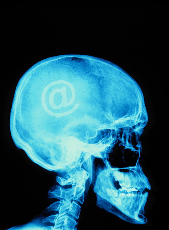 At Photograph - E-mail by Alfred Pasieka/science Photo Library At Photograph - E-mail by Alfred Pasieka/science Photo Library
