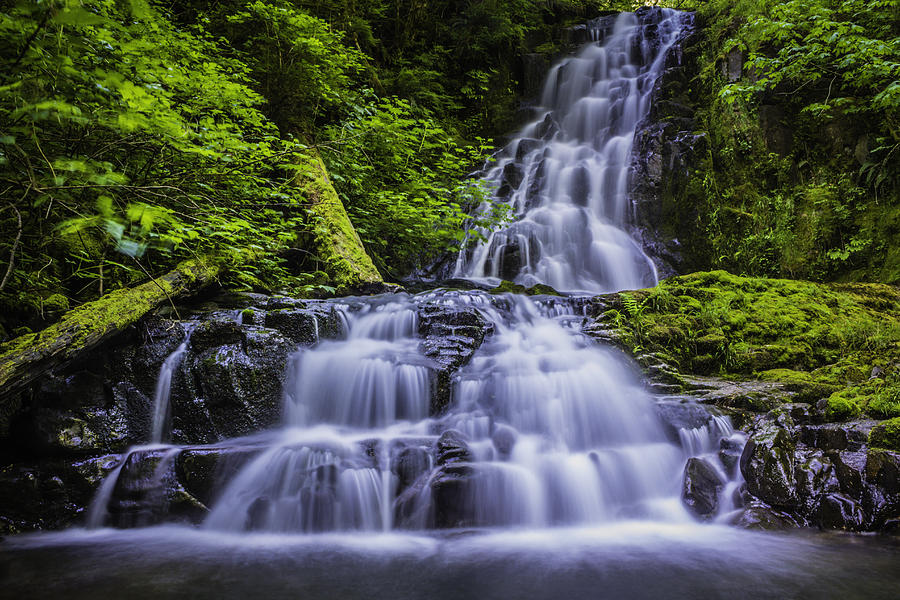 Waterfall Photograph - Eads Creek Falls by Colby Drake