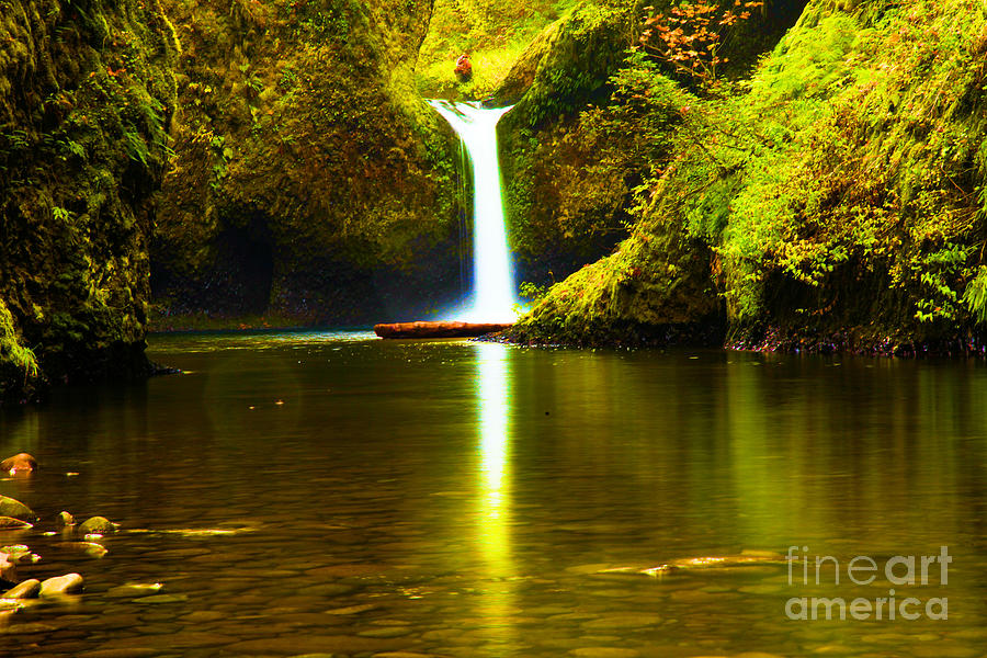 Eagle Creek Punchbowl Photograph by Adam Jewell