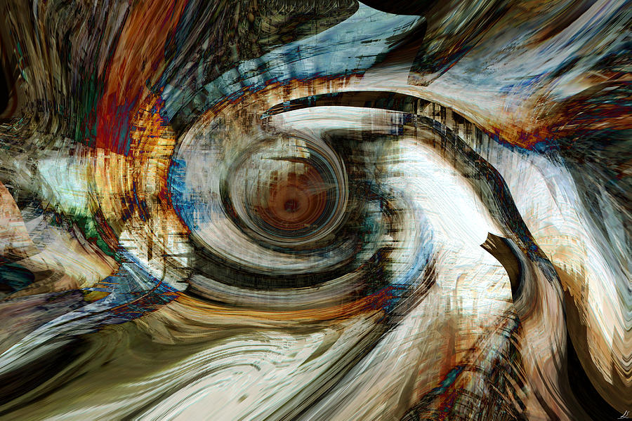 Eagle Eye Digital Art by Linda Sannuti