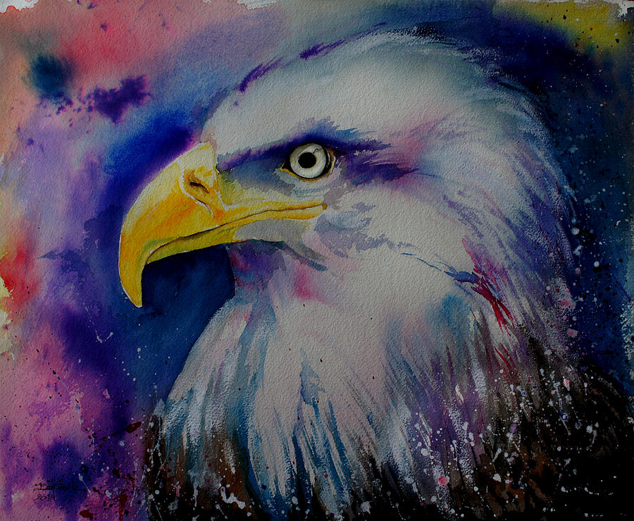 Eagle Painting by Isabel Salvador