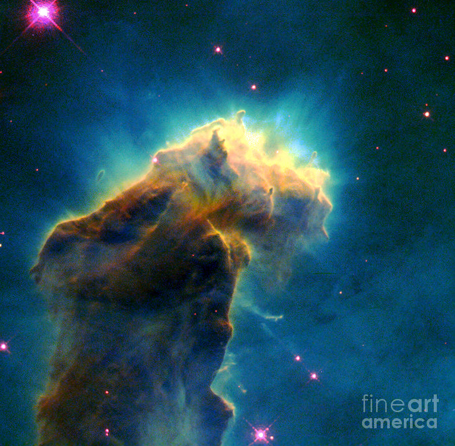 Space Photograph - Eagle M16-Ngc 6611-Eagle Nebula by Science Source