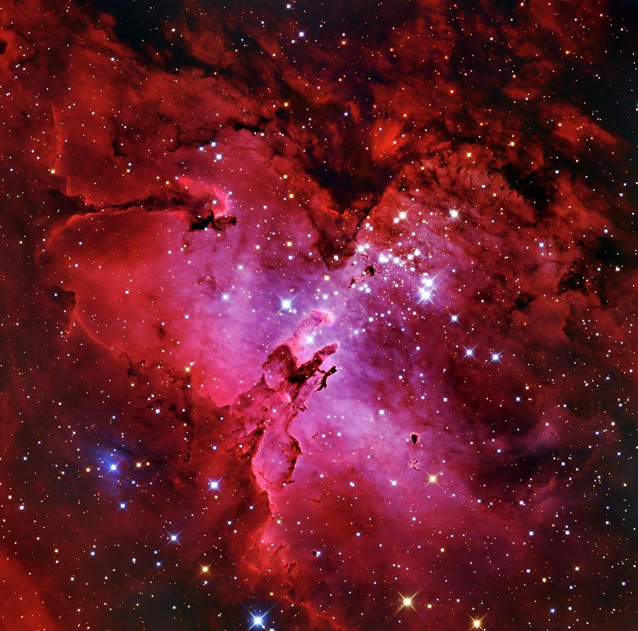 Eagle Nebula Photograph by Adam Block/mount Lemmon Skycenter/university Of Arizona