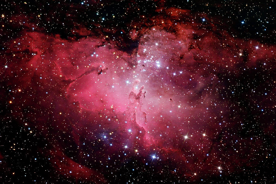 Eagle Nebula (m16) Photograph by Russell Croman/science Photo Library