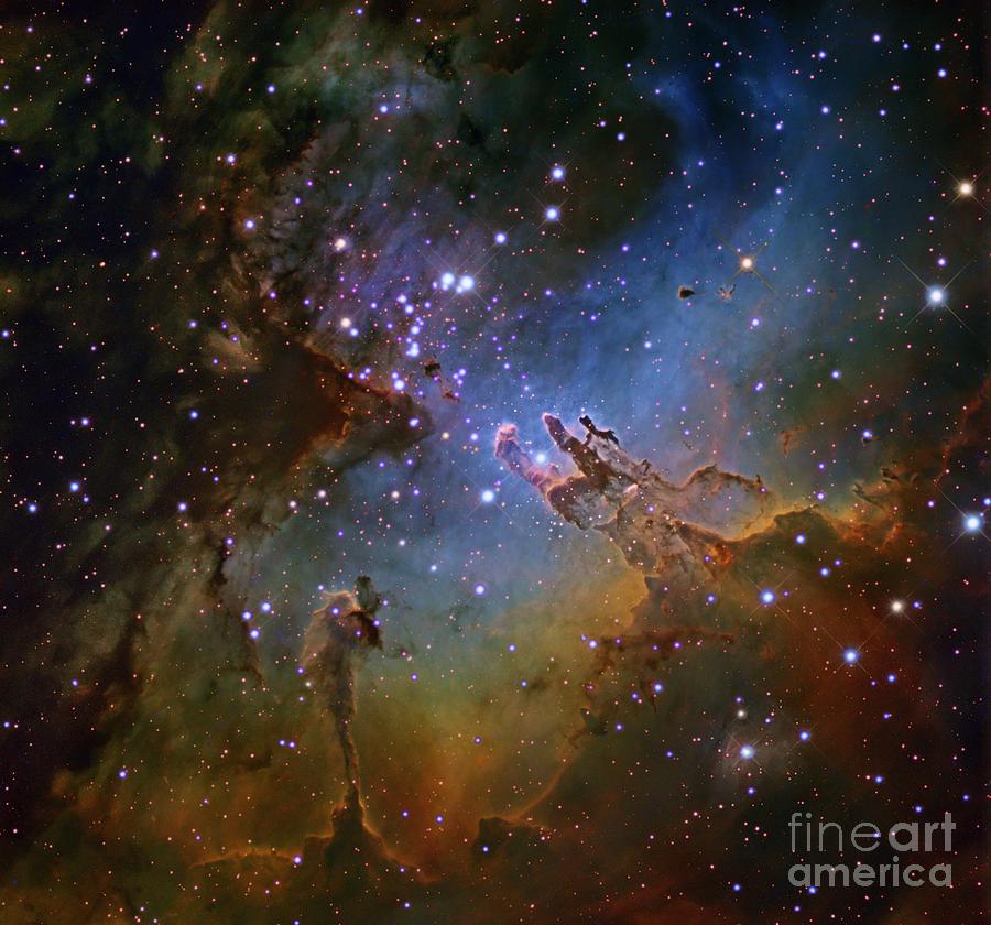 Eagle Nebula (ngc 6611), Optical Image Photograph by Robert Gendler