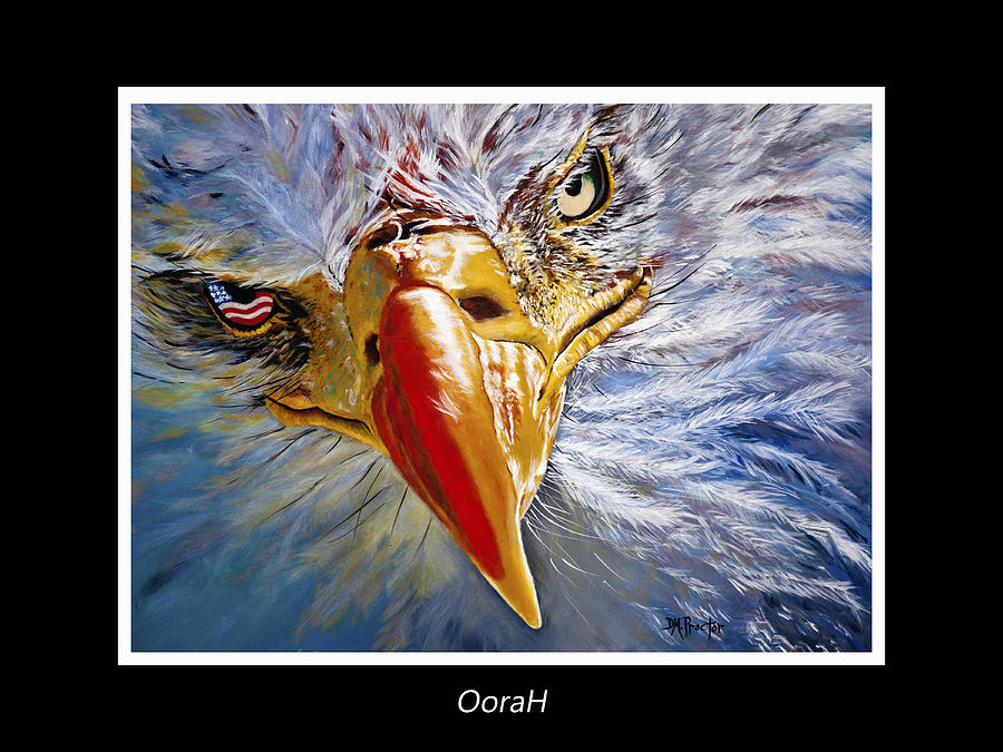 Eagle OoraH Painting by Donna Proctor