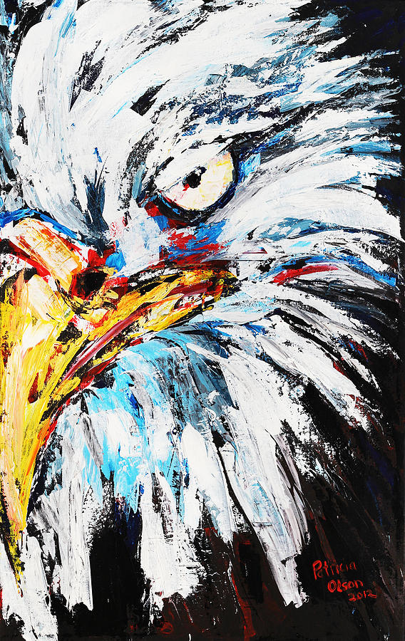 Eagle Painting by Patricia Olson
