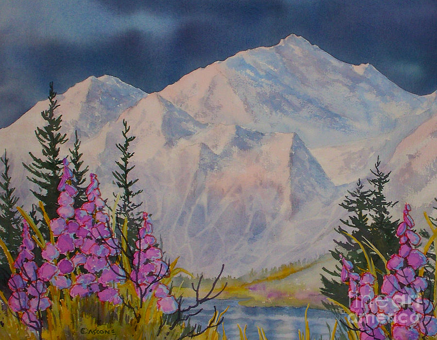 Eagle Peak II Painting by Teresa Ascone