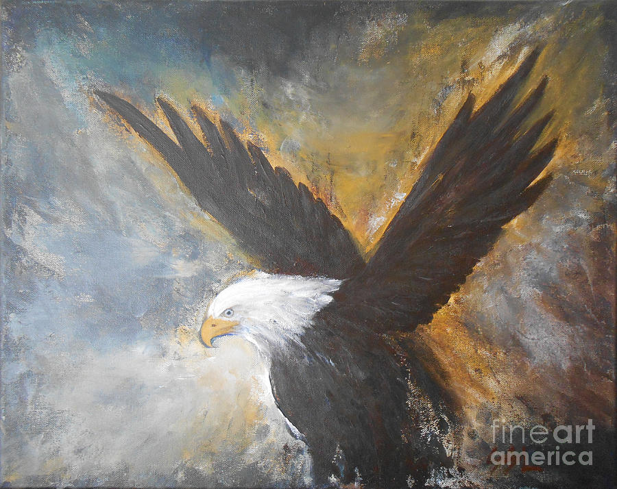 Eagle Spirit 2 Painting by Jane See