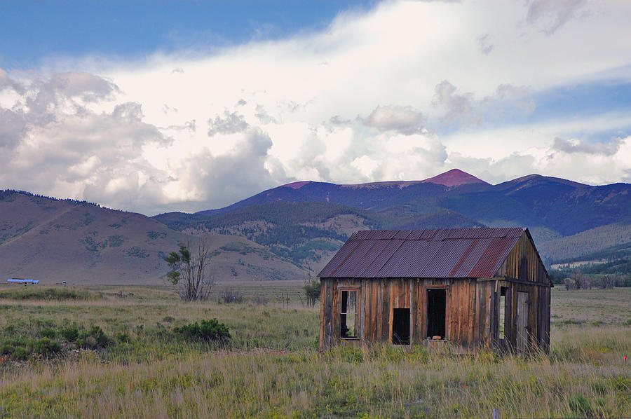 Eagles Nest New Mexico Old Cabin Photograph by Layne Adams - Fine Art ...