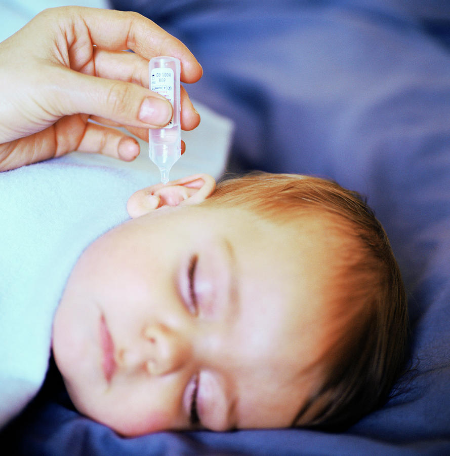 Ear Drops Photograph by Science Photo Library Ear Drops Photograph by Science Photo Library