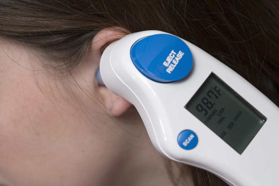Ear Thermometer Photograph by Science Stock Photography