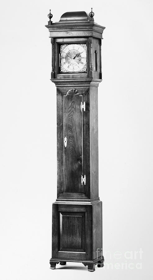 Early American Clock Photograph by Granger