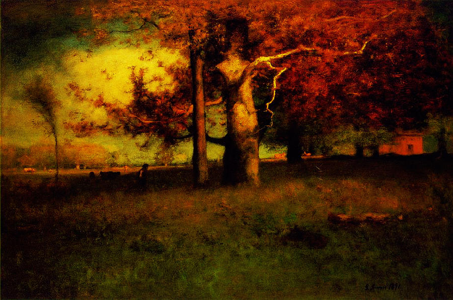 Early Autumn 1891 Painting by Celestial Images