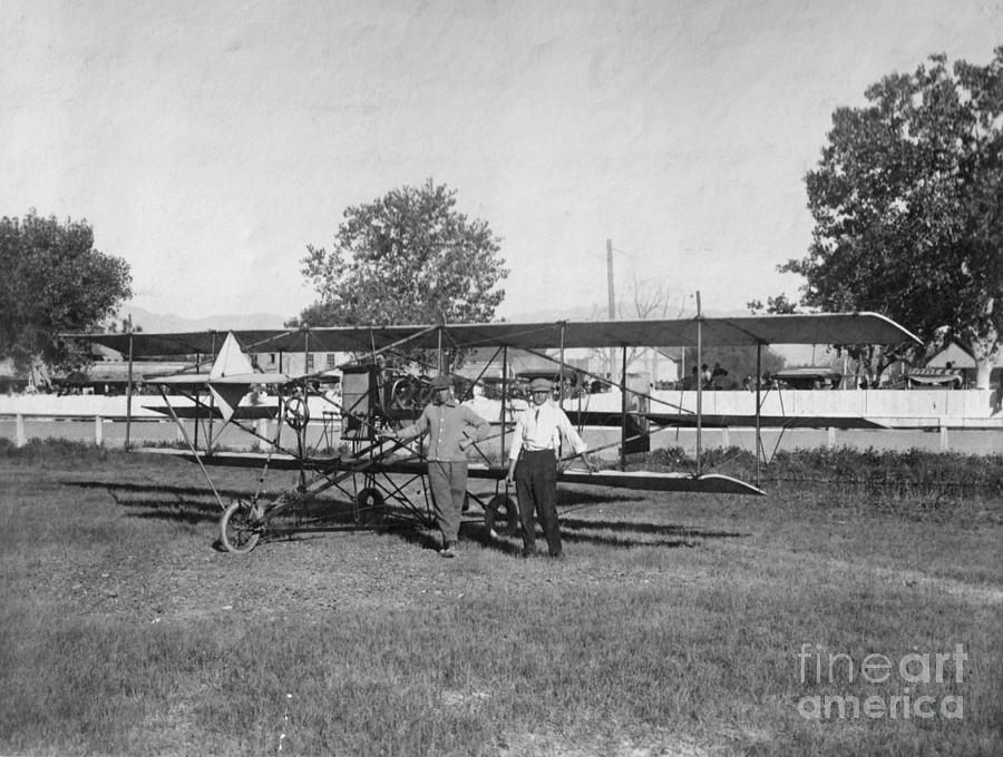 Early Aviation Pre Flight Photograph by Gwyn Newcombe