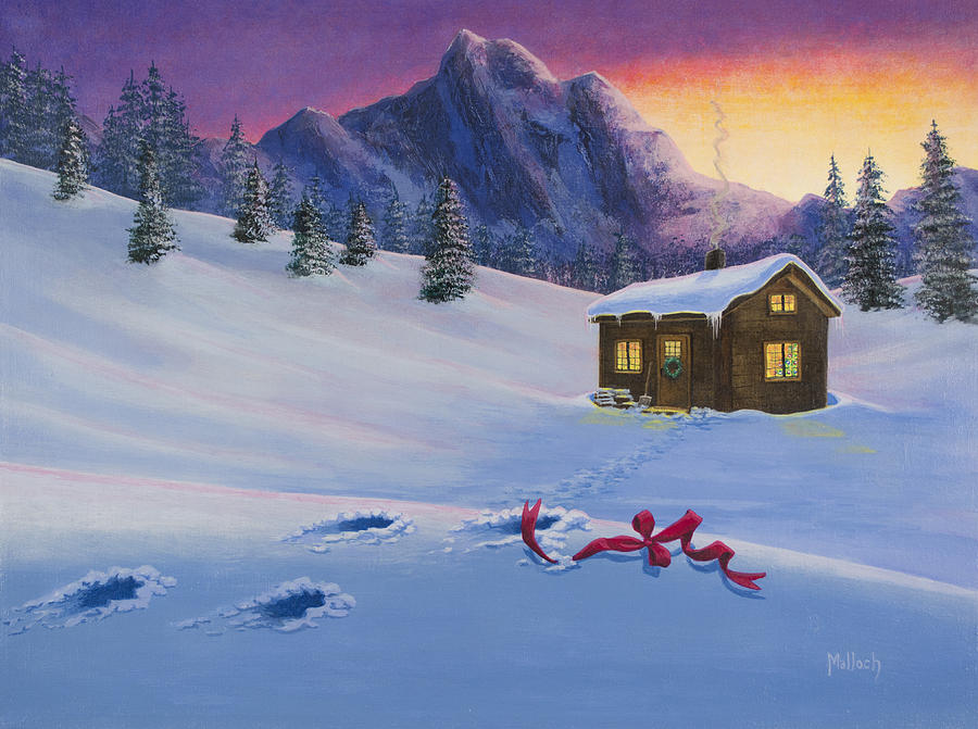 Early Christmas Morn Painting by Jack Malloch