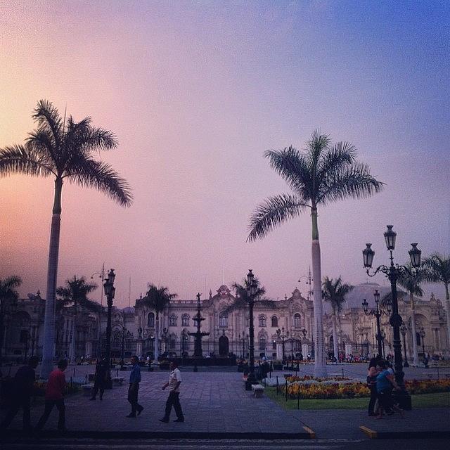 Sunset Photograph - Sunset in Lima by Kate Marsden