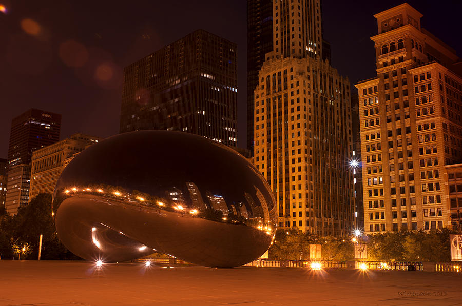 Early Hours in Chicago Photograph by Miguel Winterpacht