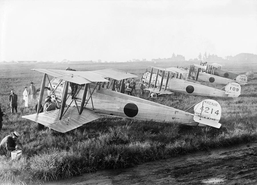 Early Japanese Aircraft Photograph by Library Of Congress/science Photo Library