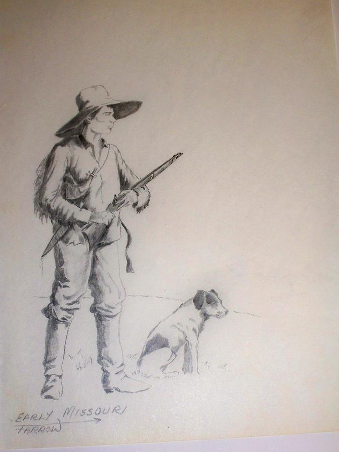 Early Missouri Drawing by Dave Farrow