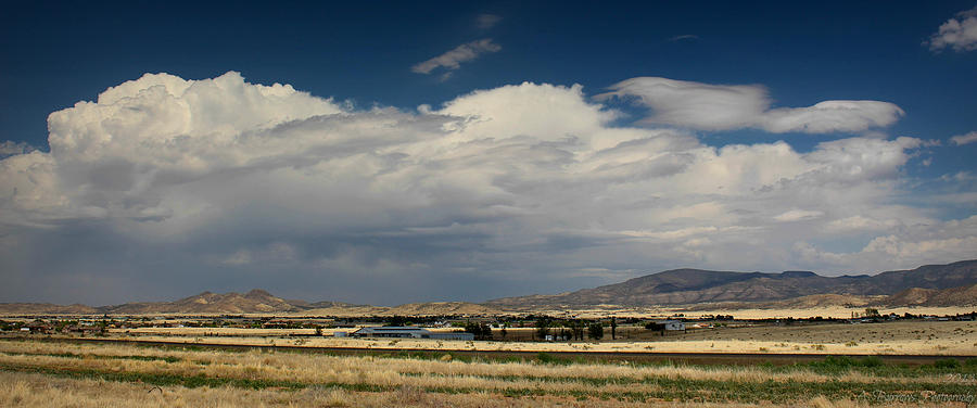 Early Monsoon Panoramic Photograph by Aaron Burrows