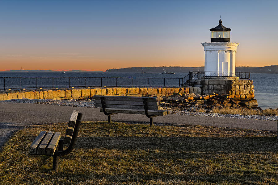 Early Morning At Bug Lighthouse Photograph by Susan Candelario