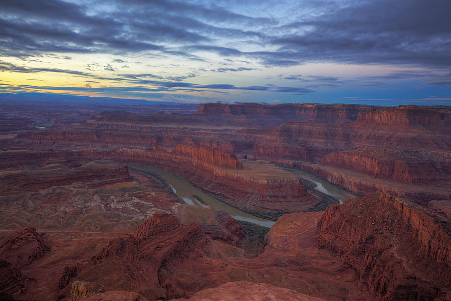 Early Morning at Dead Horse Point Photograph by Alan Vance Ley