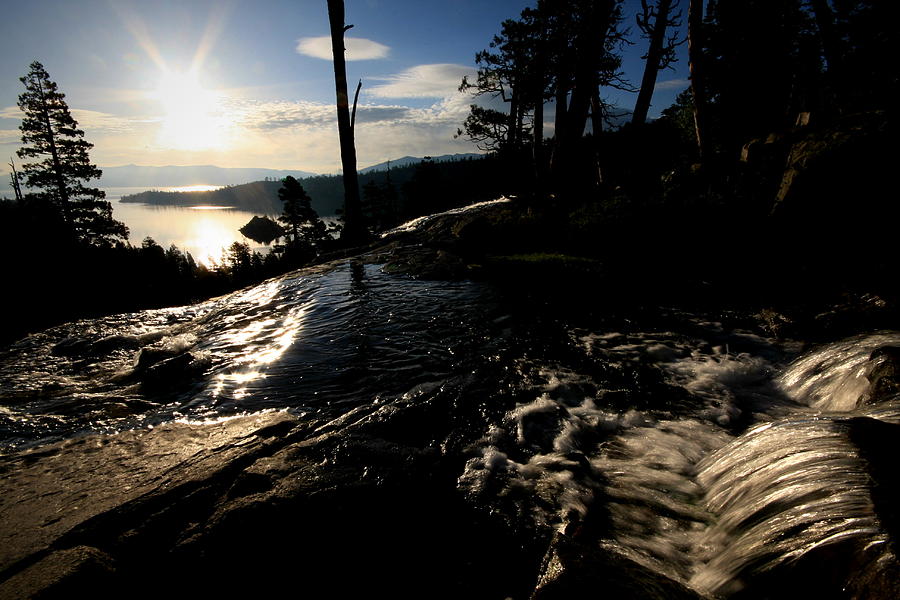 Early morning at Lake Tahoe Photograph by Jetson Nguyen