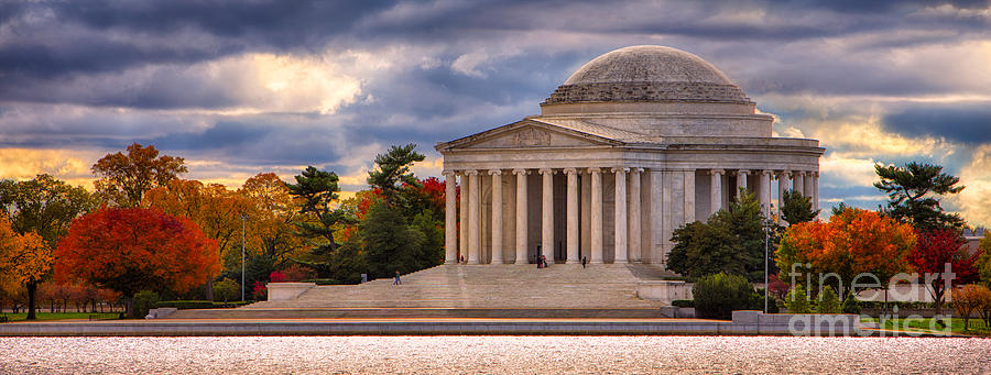 Early Morning At The Jefferson Memorial Photograph