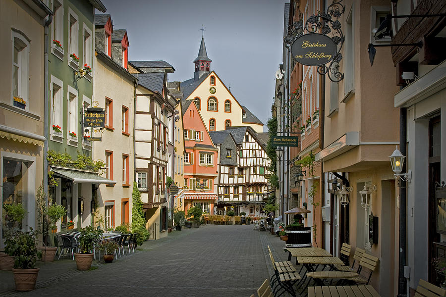 Early Morning Bernkastel Germany IMG 8557 Photograph by Greg Kluempers