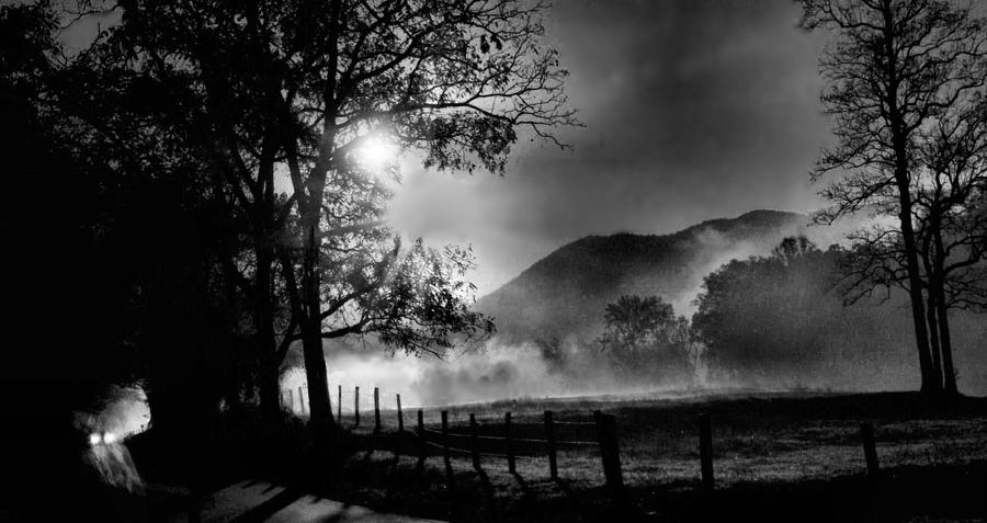 Smokies Photograph - Early Morning Drive. by William Griffin