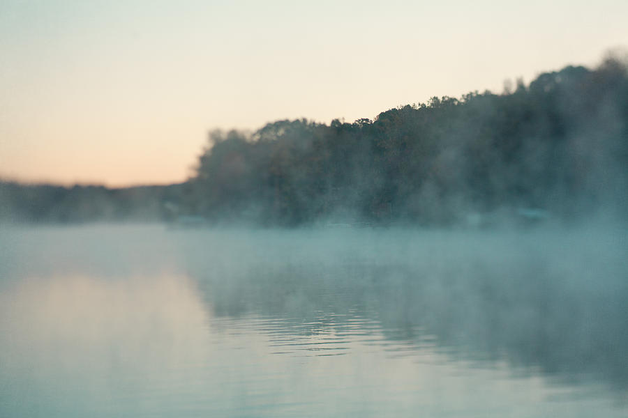 Landscape Photograph - Early Morning Fog by Kim Fearheiley