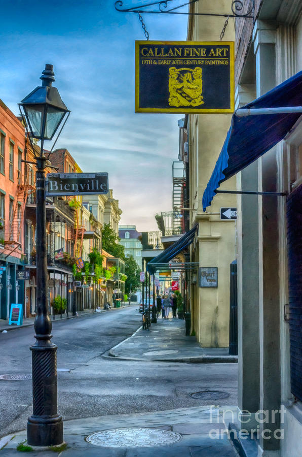 Early Morning In French Quarter Nola Photograph