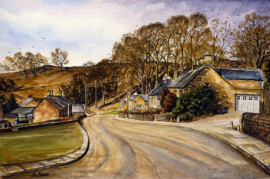 Early Morning In The Countryside Painting by Andrew Read