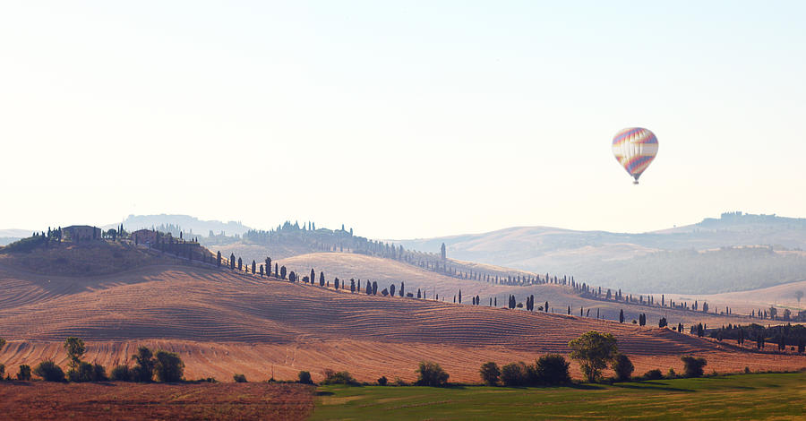 Early Morning In Tuscany Photograph by Lena Khachina