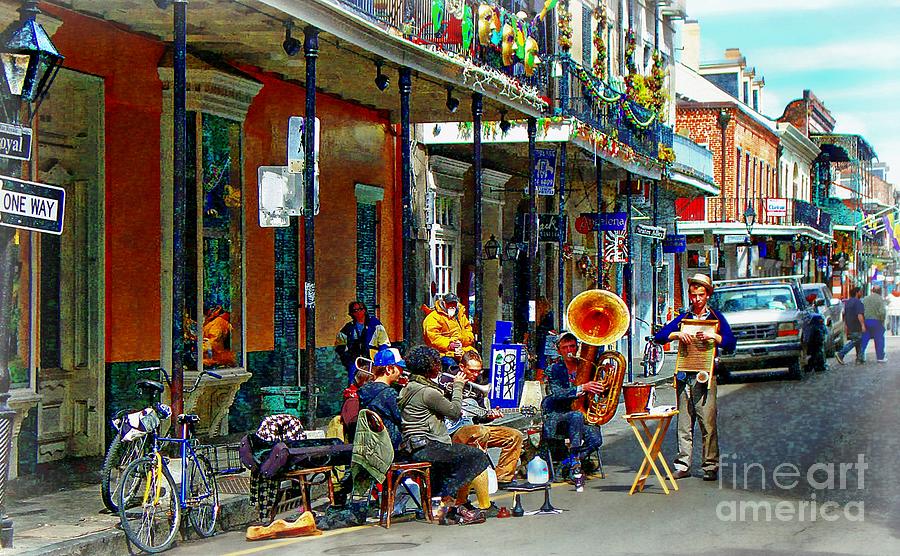 Early Morning Jazz In New Orleans Photograph by John  Kolenberg
