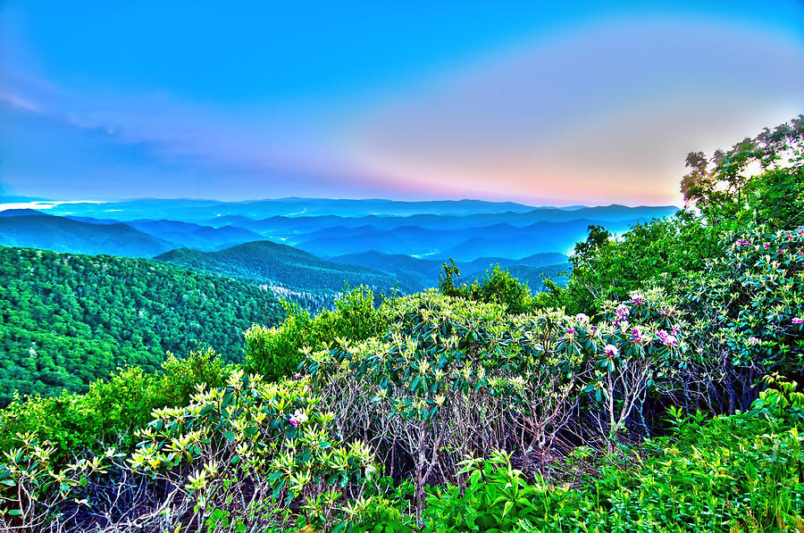 Early Morning On Blue Ridge Parkway Photograph by Alex Grichenko