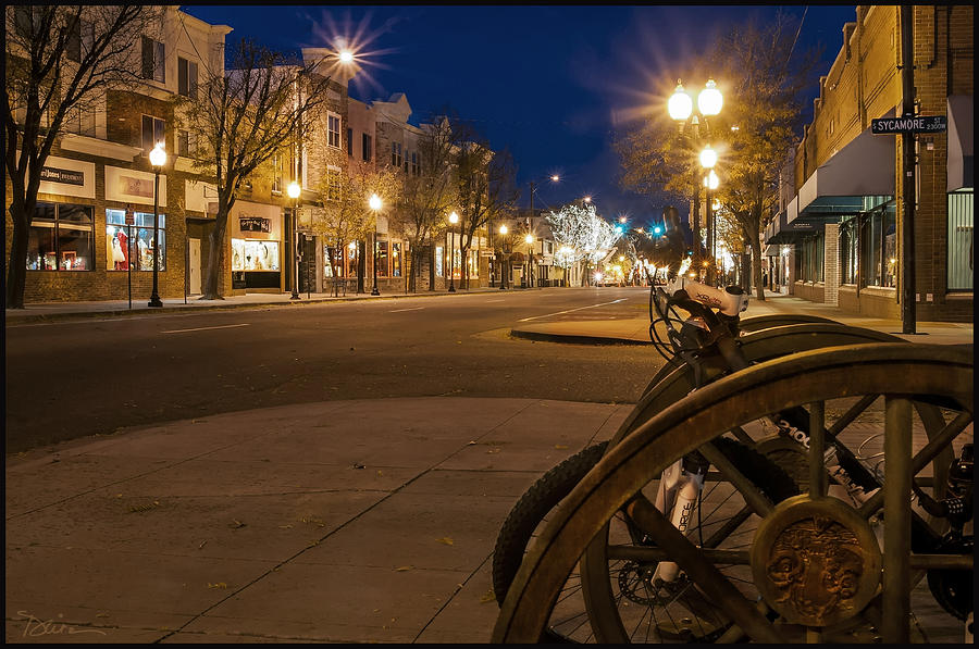 Early Morning on Main Street Photograph by Peggy Dietz