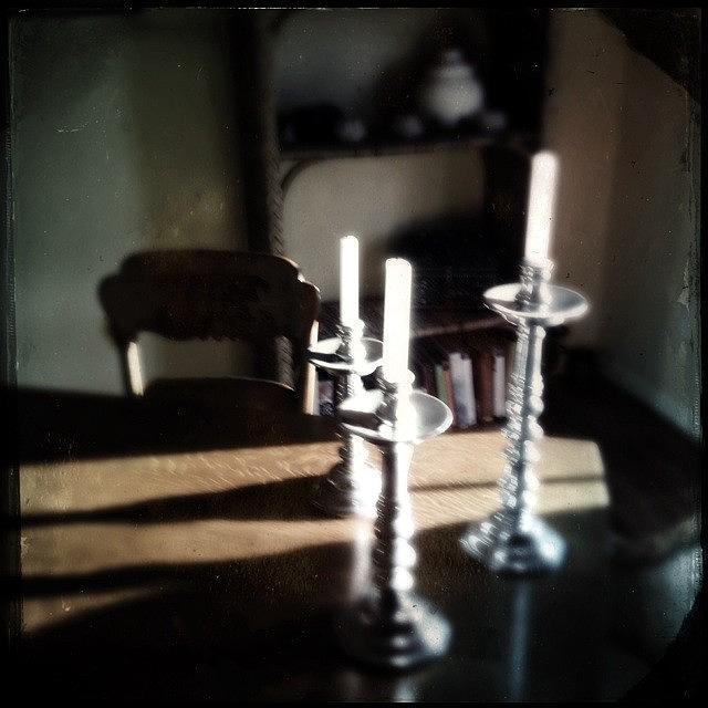 Hipstamatic Photograph - Early Morning Sun Through The Dining by Paul Cutright